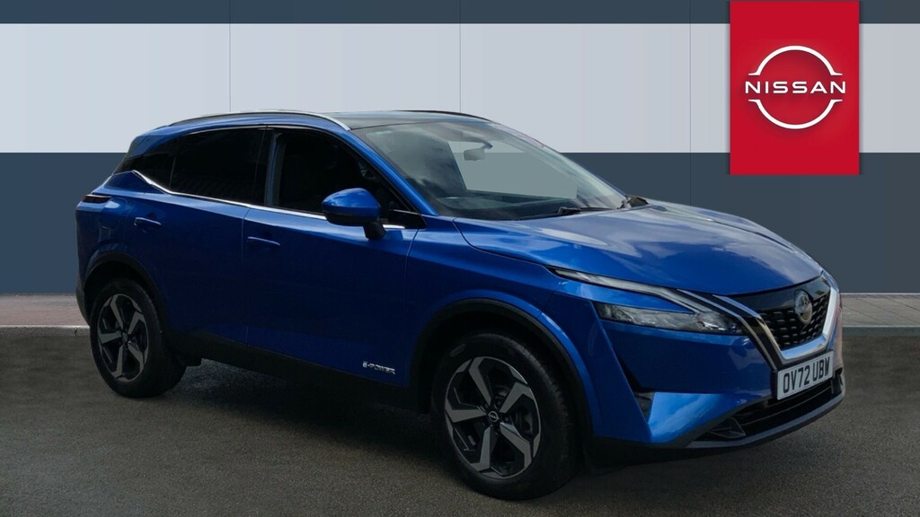 Compare Nissan Qashqai Acenta Premium OV72UBW Blue