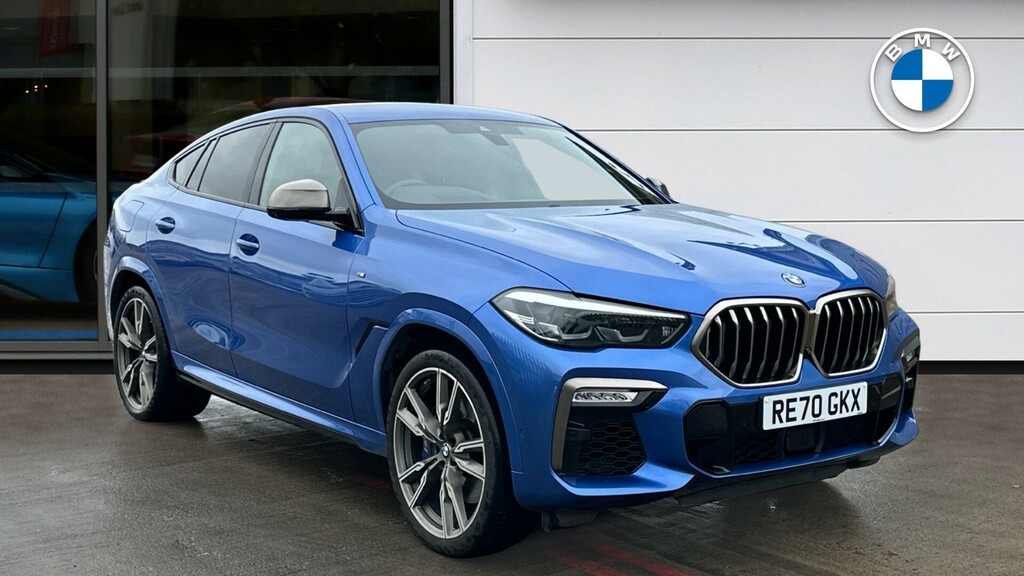 Compare BMW X6 M50i RE70GKX Blue