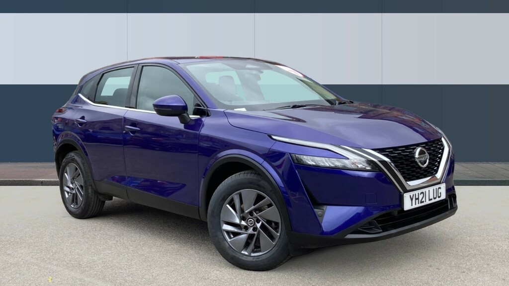 Compare Nissan Qashqai Acenta Premium YH21LUG Blue