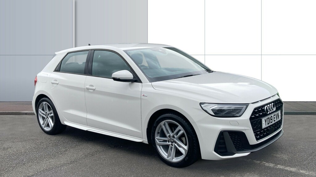 Compare Audi A1 S Line YD19EVN White