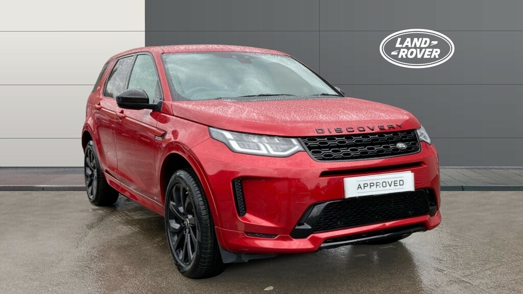Compare Land Rover Discovery Sport R-dynamic S KE70XBU Red