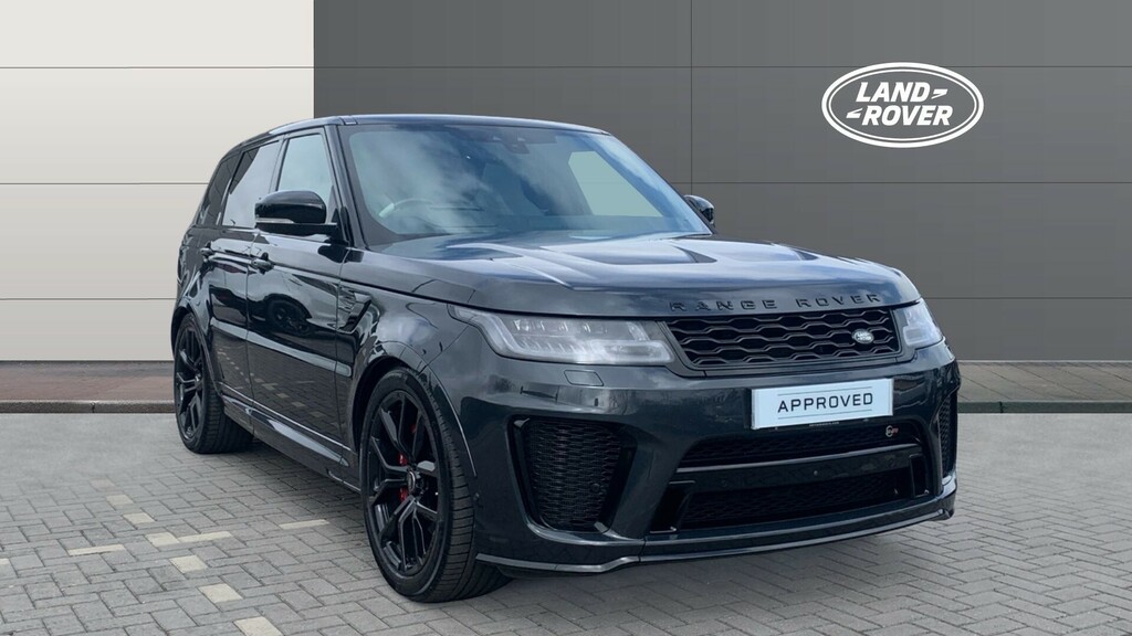 Compare Land Rover Range Rover Sport Svr HD19NSV Black