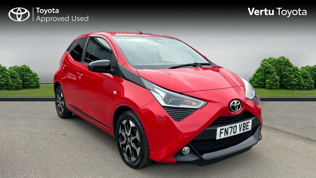 Compare Toyota Aygo X X-trend FN70VBE Red