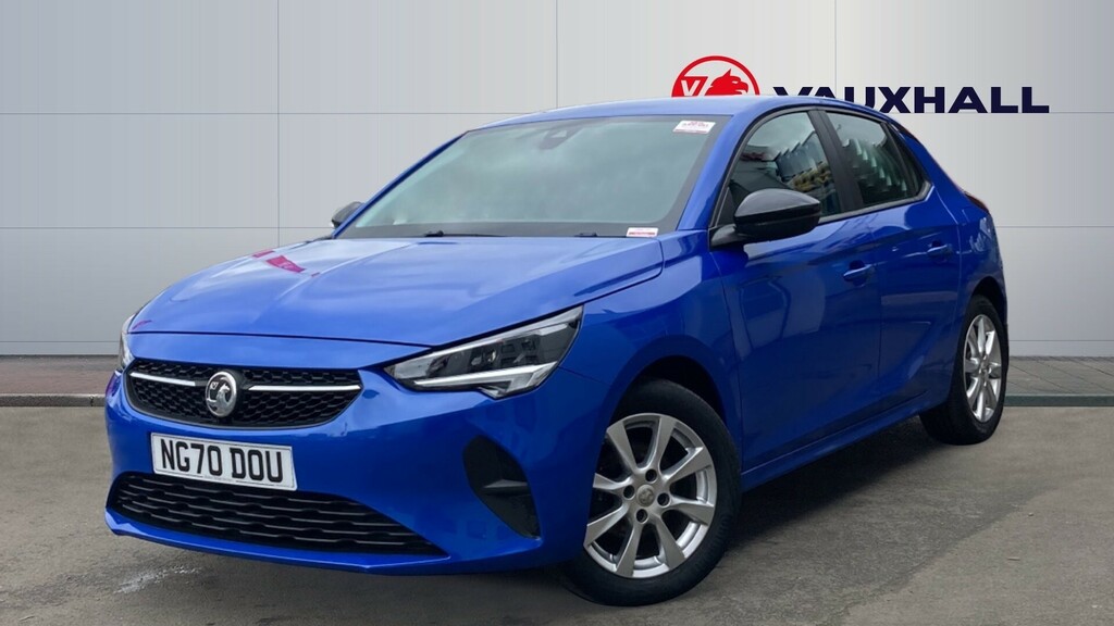Compare Vauxhall Corsa Se Premium NG70DOU Blue