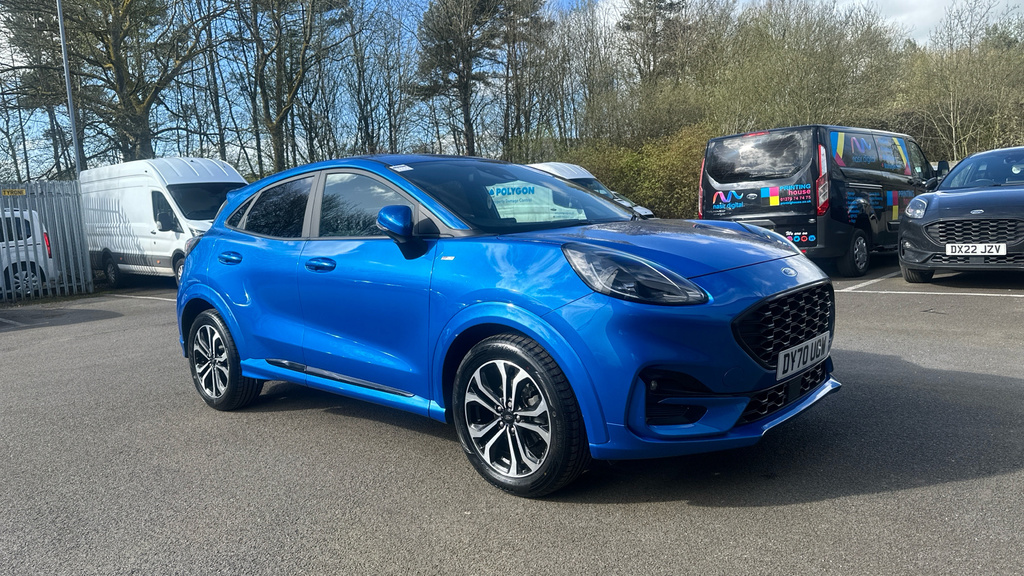 Compare Ford Puma St-line DY70UOW Blue
