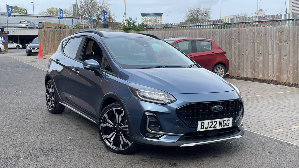 Compare Ford Fiesta Active Vignale BJ22NGG Blue