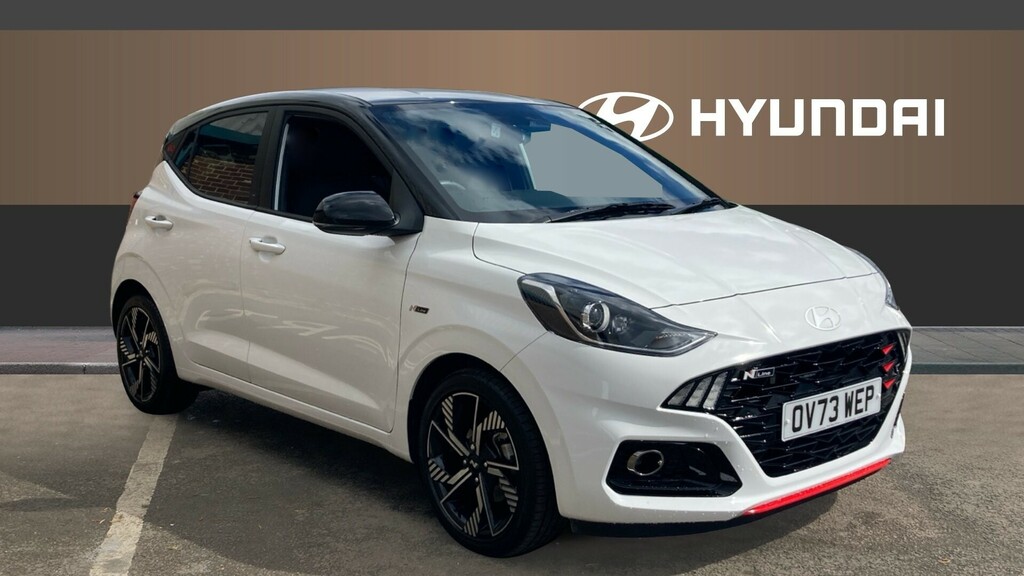 Compare Hyundai I10 N Line OV73WEP White