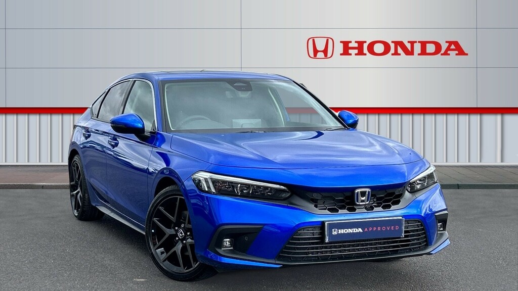 Compare Honda Civic Advance FY24OYG Blue