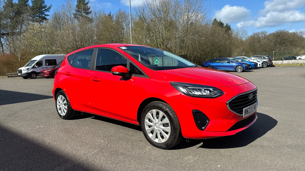 Compare Ford Fiesta Trend MW23EVB Red