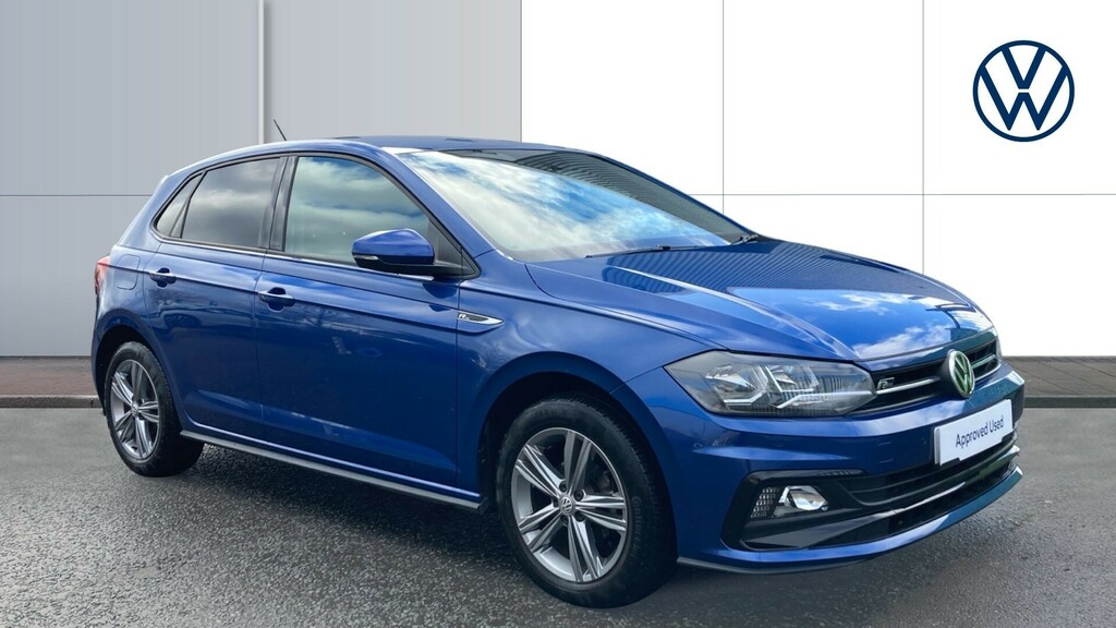 Compare Volkswagen Polo R-line MA70RZX Blue