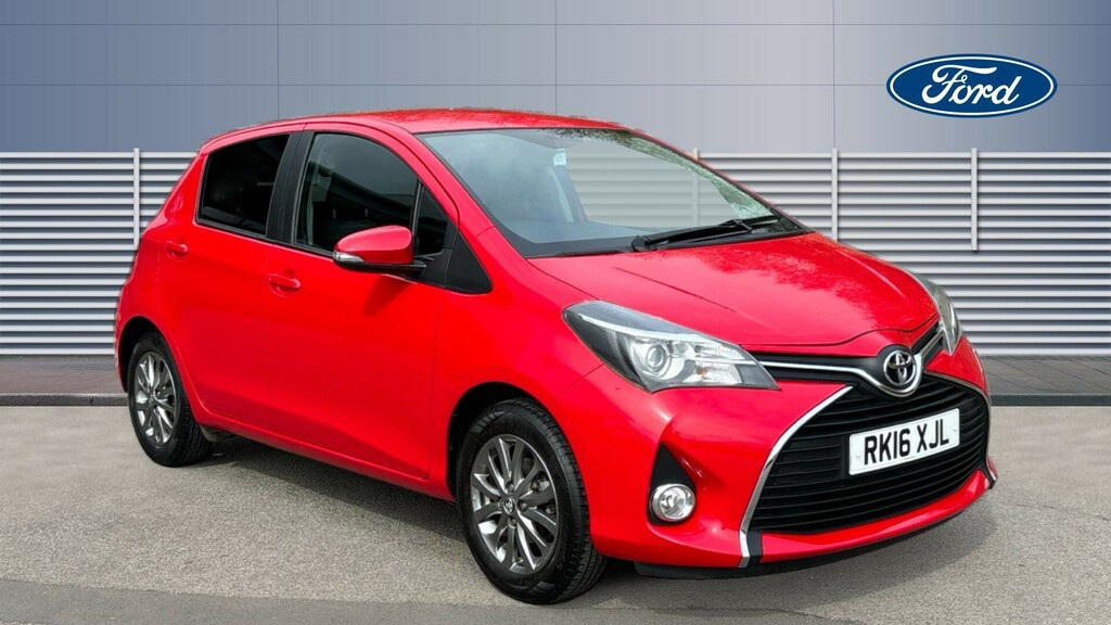 Compare Toyota Yaris Icon RK16XJL Red