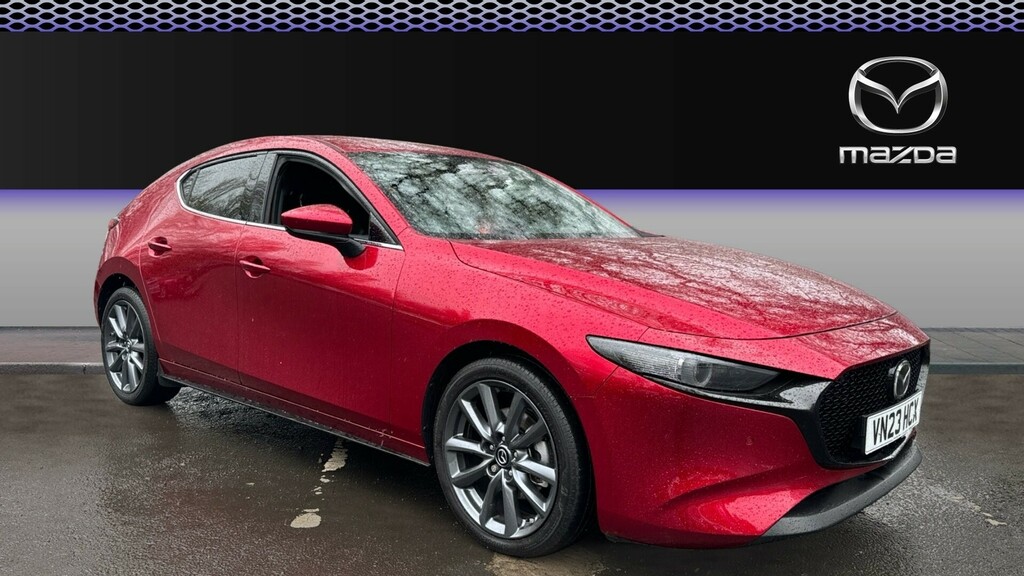 Compare Mazda 3 Sport Lux VN23HCX Red
