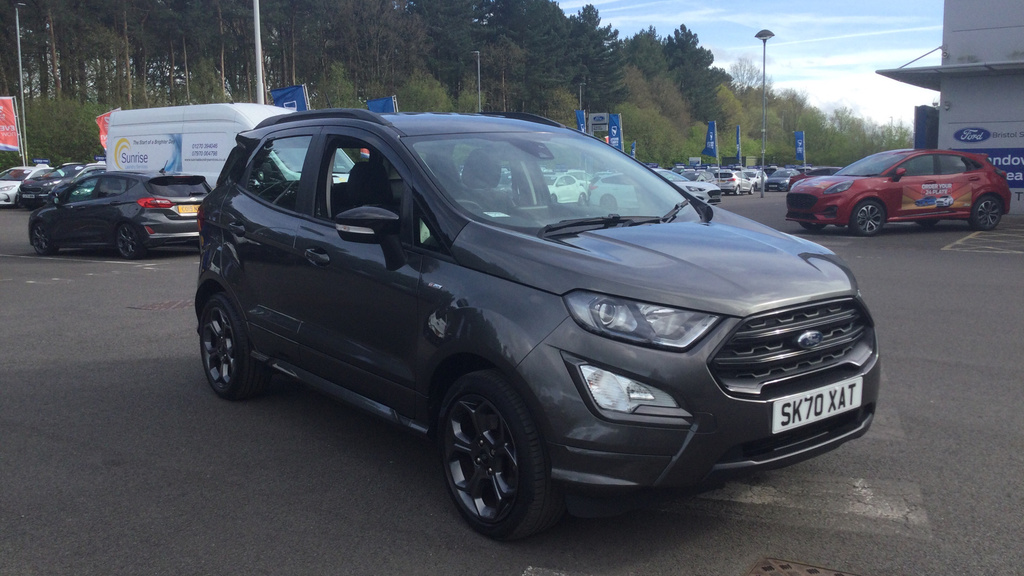 Compare Ford Ecosport St-line SK70XAT Grey