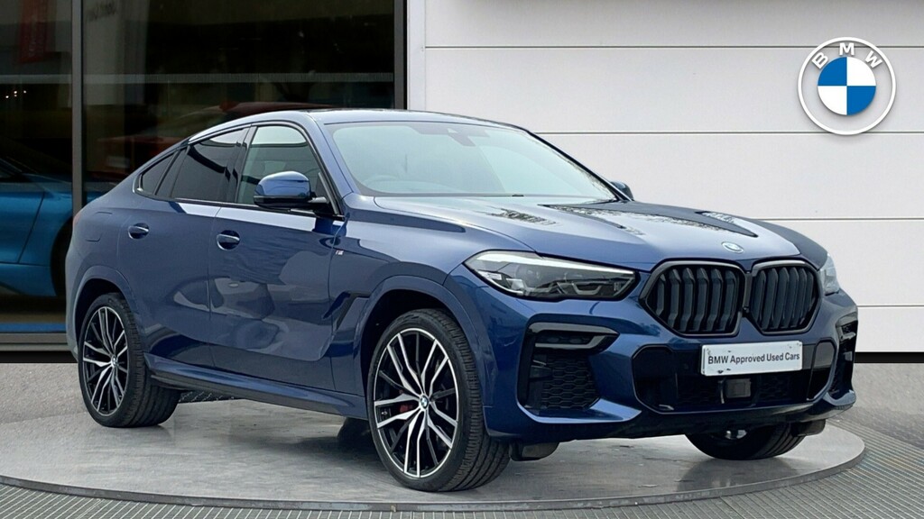 Compare BMW X6 M M Sport YH22CLX Blue