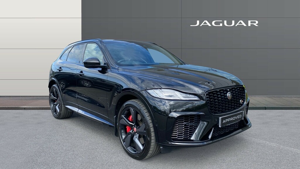 Jaguar F-Pace Svr Black #1