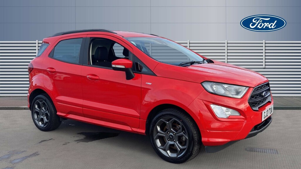 Compare Ford Ecosport St-line GJ21TOA Red