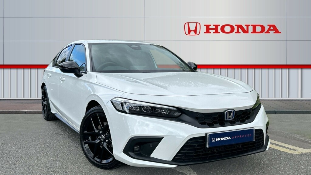 Honda Civic Sport White #1