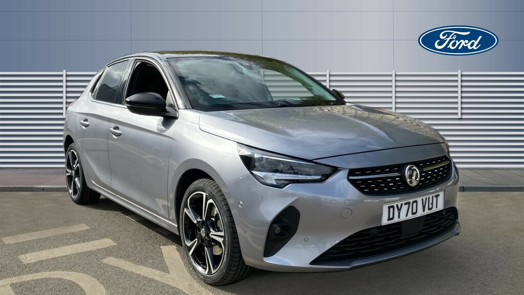 Compare Vauxhall Corsa Elite Nav Premium DY70VUT Grey