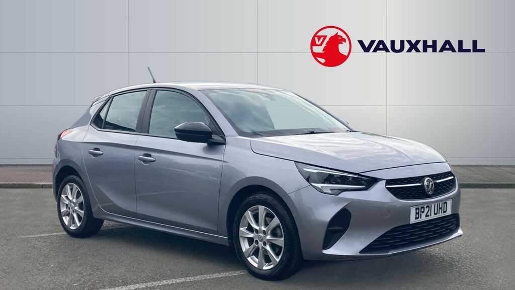 Compare Vauxhall Corsa Se Premium BP21UHD Grey