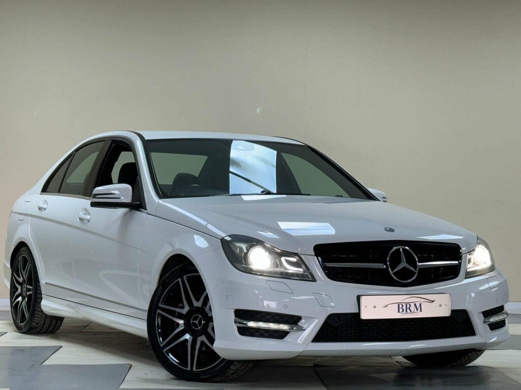 Compare Mercedes-Benz C Class 2.1 C250 Cdi Blueefficiency Amg Sport Plus G-troni KE12BVY White