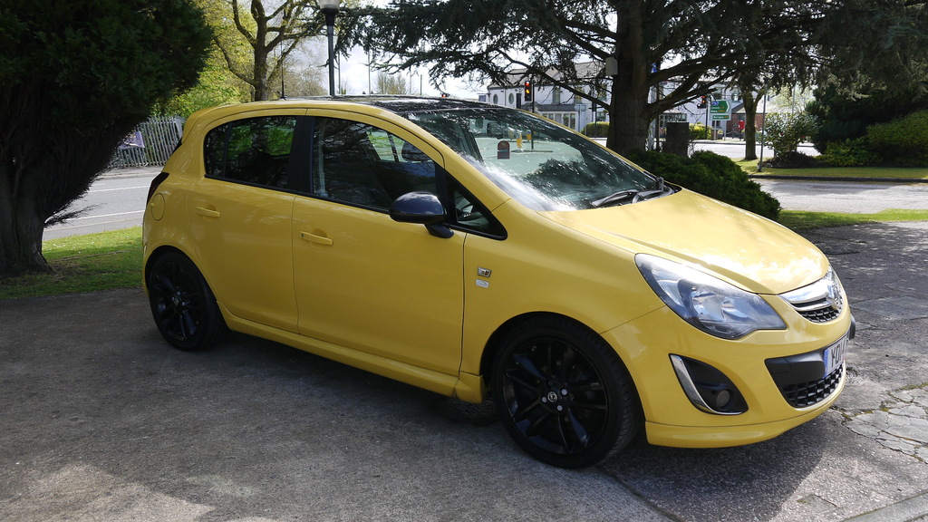 Compare Vauxhall Corsa 1.2 Limited Edition YO14BGF Yellow