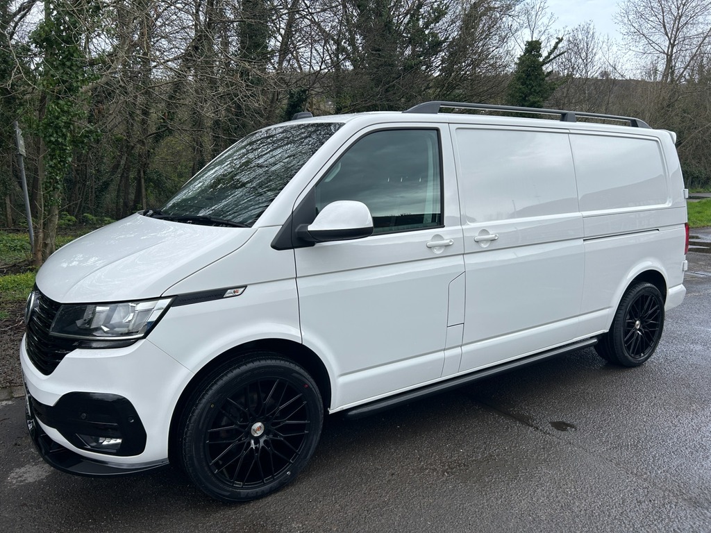 Compare Volkswagen Transporter T6.1 Tdi 150 6 Speed Highline 4Motion Lwb In Candy GJ70ANR White
