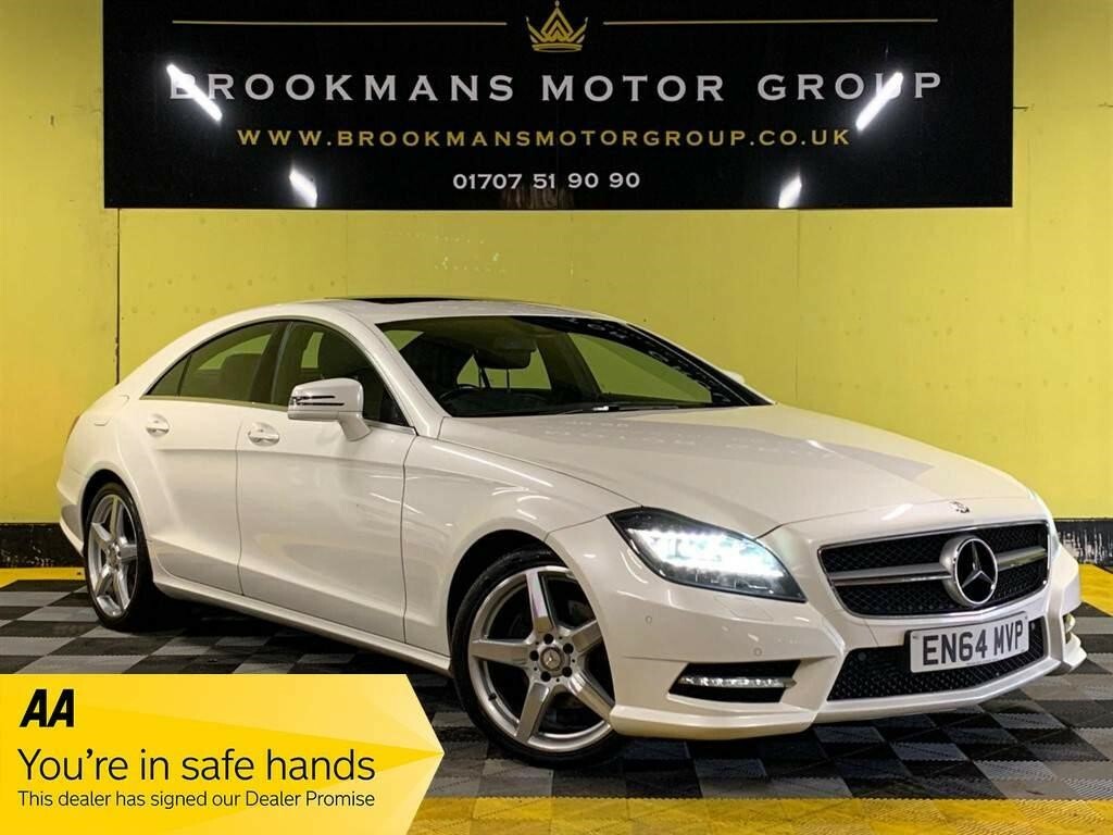 Mercedes-Benz CLS 2.1 Cls250 Cdi Amg Sport Coupe G-tronic Euro 5 S White #1