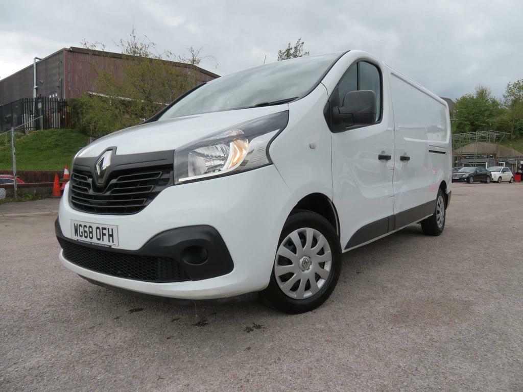 Renault Trafic 1.6 Dci Energy 29 Business Lwb Standard Roof Euro White #1