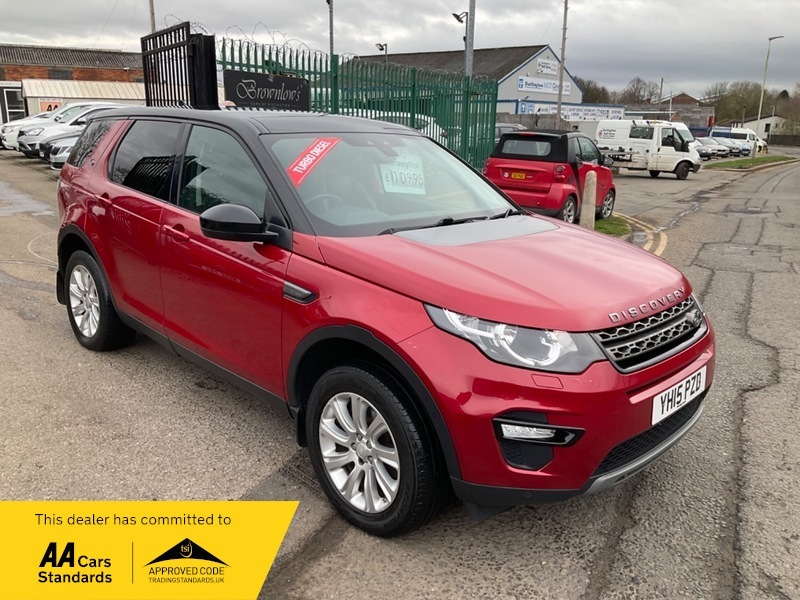 Compare Land Rover Discovery Sport Sport Sd4 Se Tech YH15PZD Red