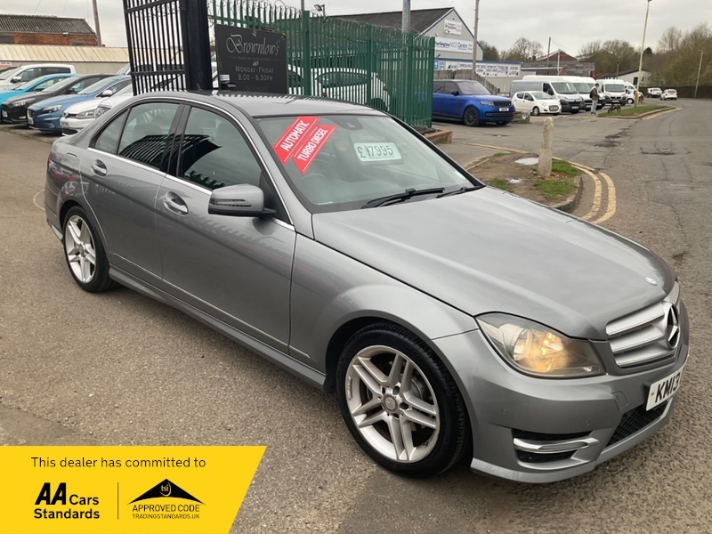Compare Mercedes-Benz C Class C220 Cdi Blueefficiency Amg KM13OVB Silver