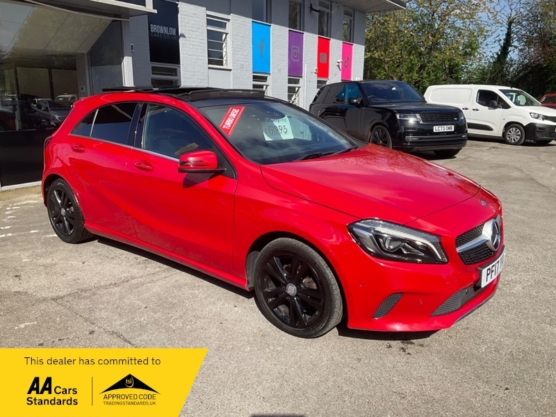 Compare Mercedes-Benz A Class A 180 D Sport PF17YAY Red