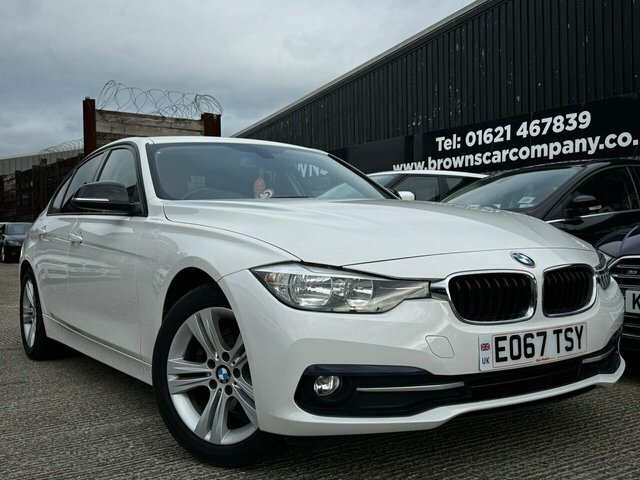 Compare BMW 3 Series 320D Sport EO67TSY White