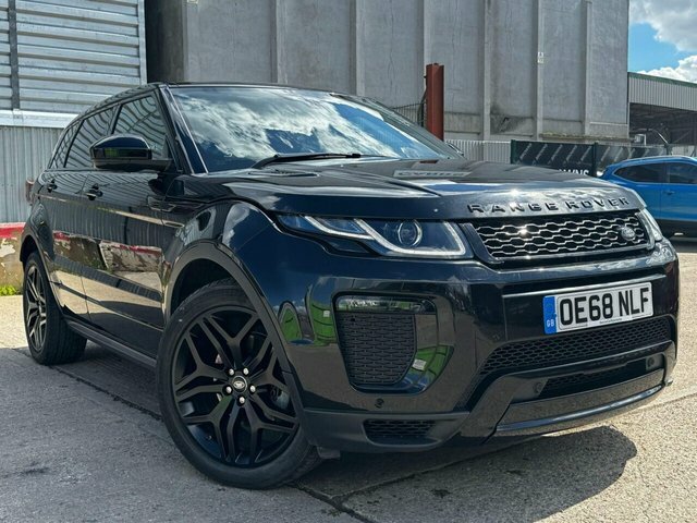 Compare Land Rover Range Rover Evoque 2.0L Td4 Hse Dynamic Mhev 178 Bhp OE68NLF Black