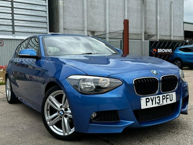 Compare BMW 1 Series 2.0L 120D M Sport 181 Bhp PY13PFU Blue