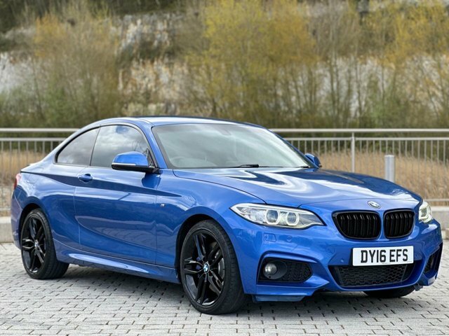 Compare BMW 2 Series 220D Xdrive M Sport DY16EFS Blue