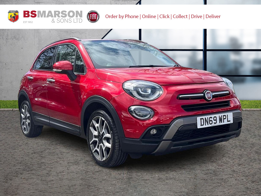 Compare Fiat 500X 1.0 Firefly Turbo Multiair Cross Plus Euro 6 Ss DN69WPL Red