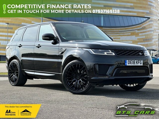 Compare Land Rover Range Rover Sport 3.0 Sdv6 Hse 306 Bhp OE18KFG Black