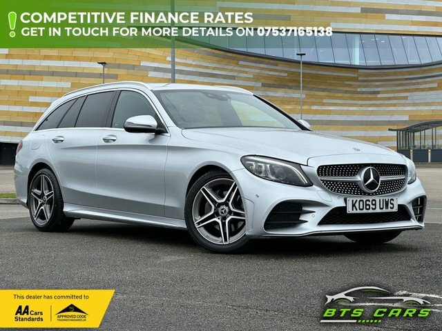 Compare Mercedes-Benz C Class 2.0 C 220 D Amg Line Edition 192 Bhp KO69UWS Silver