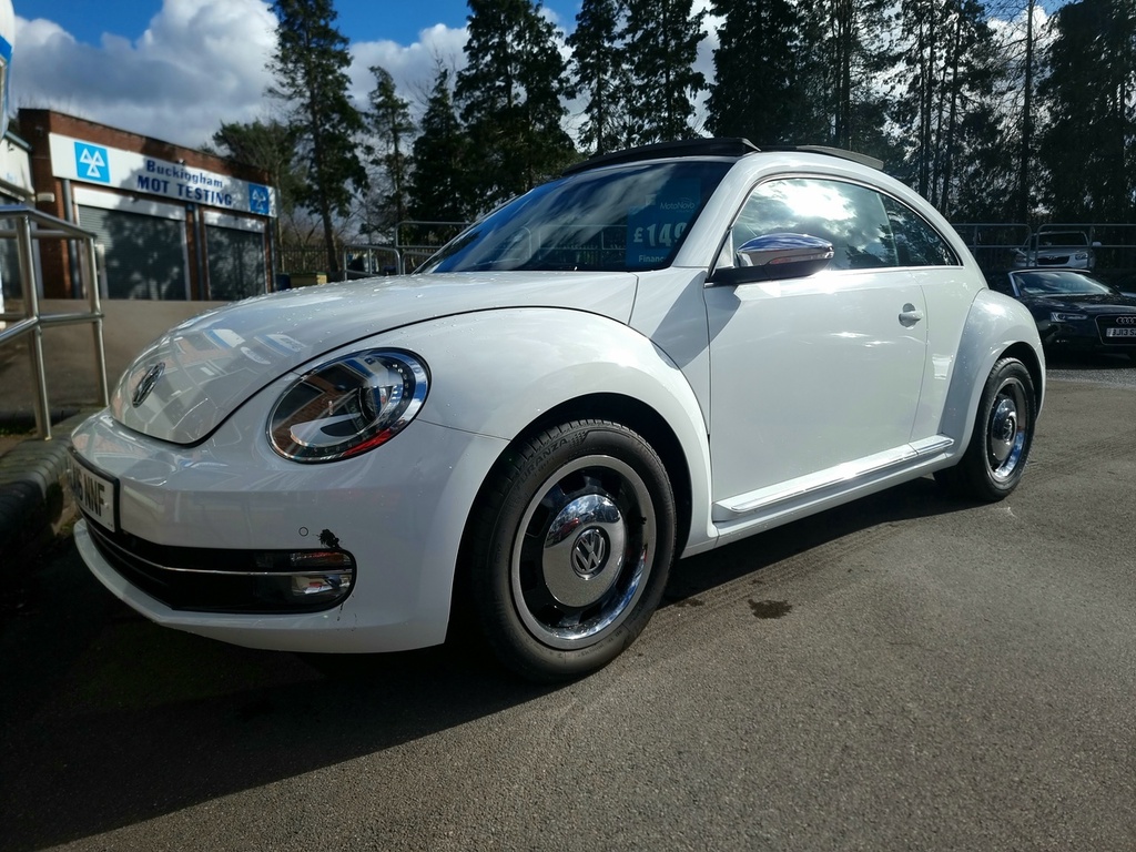 Compare Volkswagen Beetle Tsi Bluemotion Tech Design U13222 Ulez LA16NNF White