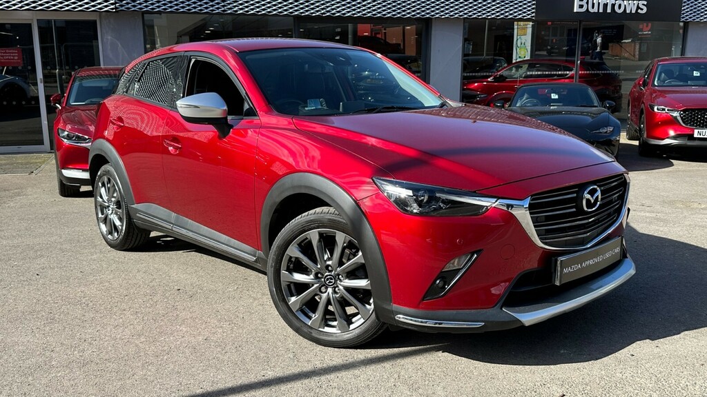 Compare Mazda CX-3 2.0 Gt Sport Nav BX69XHM Red