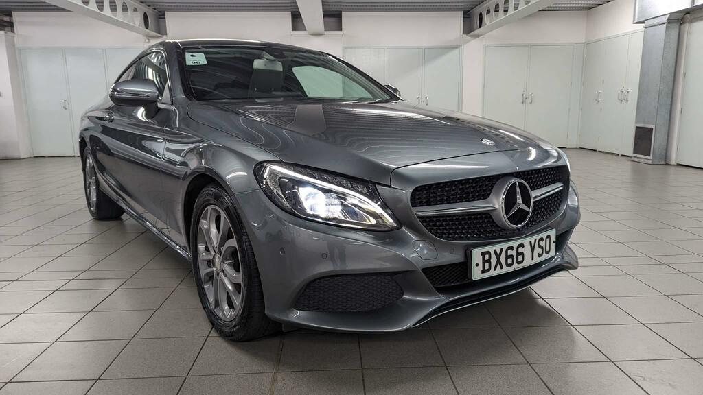 Compare Mercedes-Benz C Class 2.0 C300 Sport 7G-tronic Euro 6 Ss BX66YSO Grey