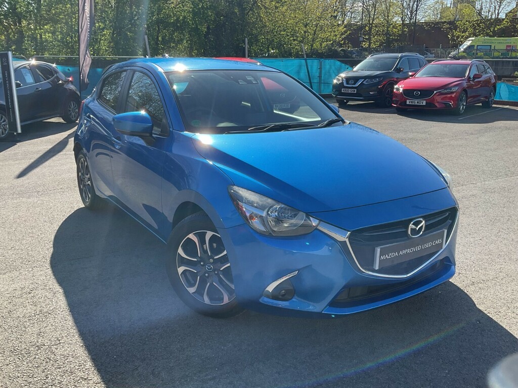 Compare Mazda 2 1.5 Sport Nav VX68HYA Blue