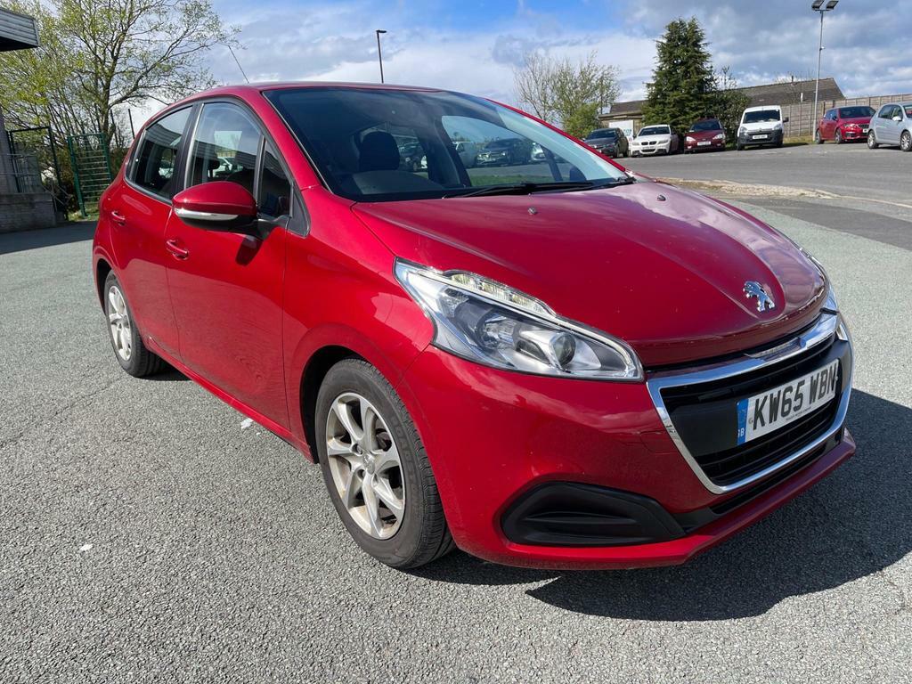 Compare Peugeot 208 1.6 Bluehdi Active Euro 6 KW65WBN Red