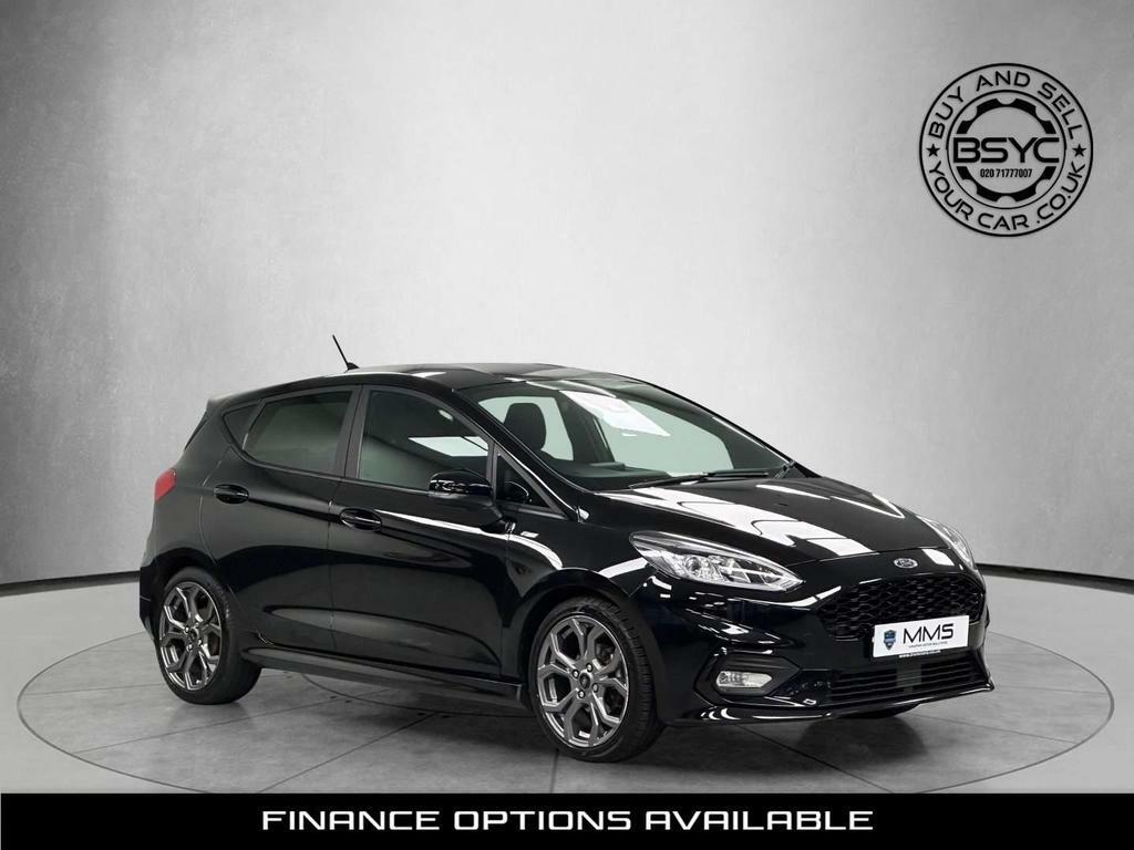 Compare Ford Fiesta 1.0T Ecoboost Mhev St-line Edition Euro 6 Ss RO21WKT Black