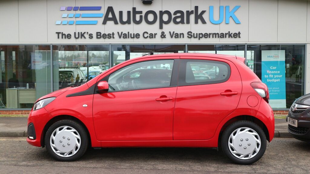Compare Peugeot 108 1.0 Active 68 Bhp BM17FKH Red