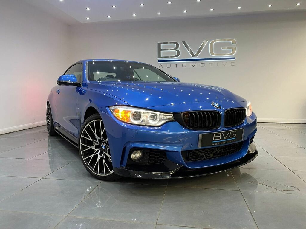 BMW 4 Series 435D Xdrive M Sport Blue #1