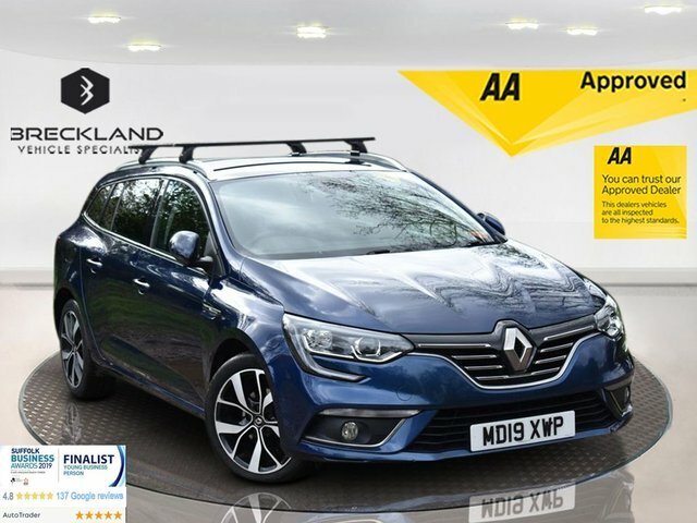 Compare Renault Megane 1.5 Iconic Dci 114 Bhp MD19XWP Blue