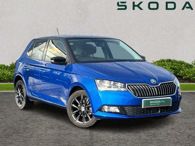 Compare Skoda Fabia 1.0 Tsi Colour Edition 95Ps 5-Dr Hatchback GK71OOV Blue