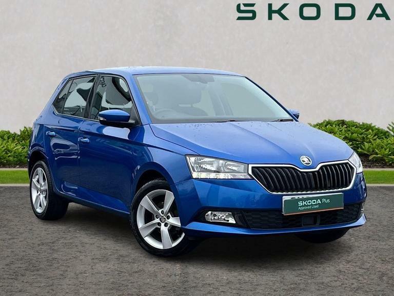 Compare Skoda Fabia 1.0 Tsi Se L 95Ps 5-Dr Hatchback GM21LBO Blue