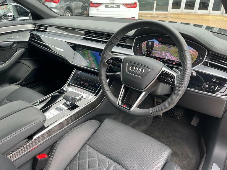 Audi A8 3.0 Tfsie V6 60 Black Edition Tiptronic Quattro Eu Grey #1